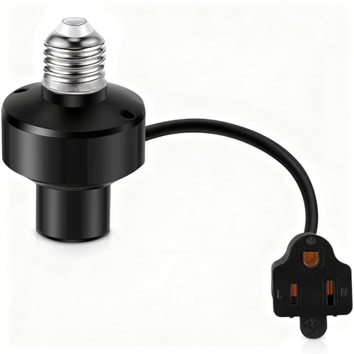 3 in 1 E26 Light Socket Outlet Adapter