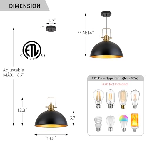 Farmhouse Pendant Light