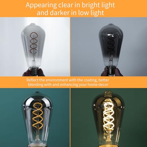 E26 ST64 Vintage Edison Light Bulbs (3 Count)