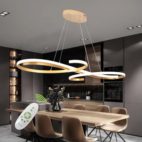 Gold LED Chandelier
