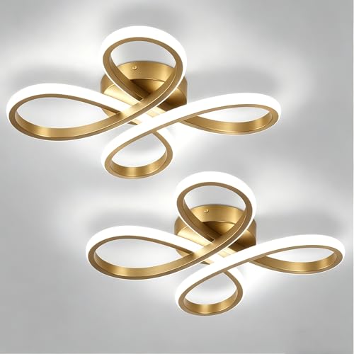 Modern LED Ceiling Light (2 Count)
