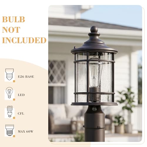 Dusk to Dawn Outdoor Post Light
