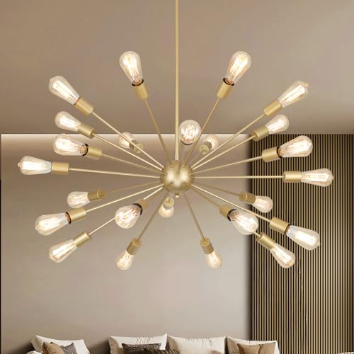 Large Gold Chandelier