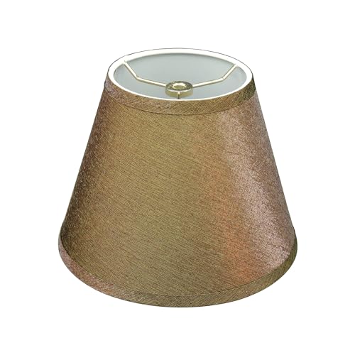 32429 Transitional Hardback Empire Shape Spider Construction Lamp Shade in Brown