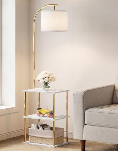 Floor Lamp with Table