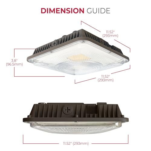 CLCS 50 120W Commercial Outdoor LED Canopy Light
