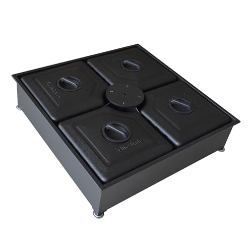USA 33" x 33" Offset Patio 300LBS Umbrella Base Sand