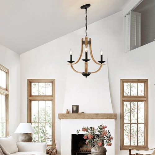 Farmhouse Chandelier for Dining Room 3 (3 Count)