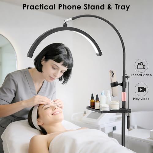 Lash Light 2500LM Half Moon Light with Tool Tray
