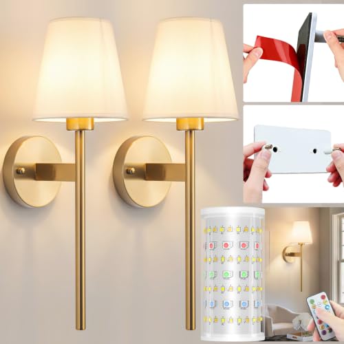 Battery Operated Wall Sconce (2 Count)