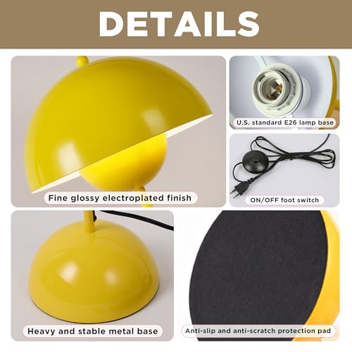 Mid Century Modern Metal Bud Floor Lamp for Home and Office