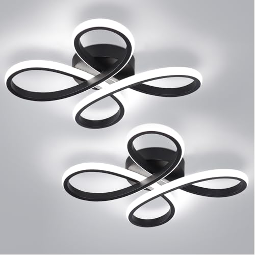 Modern LED Ceiling Light (2 Count)