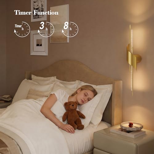 Battery Operated Wall Sconces Set of 2 (2 Count)
