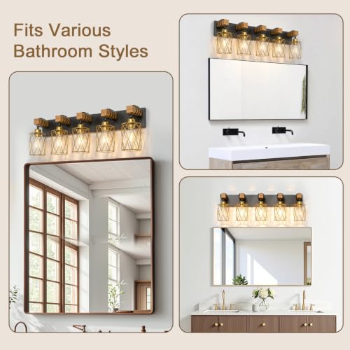 Farmhouse Bathroom Vanity Light
