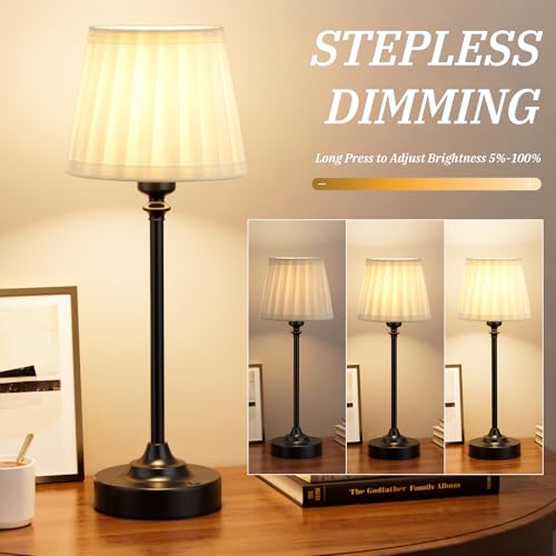 Cordless Table Lamps Rechargeable Set (2 Count)