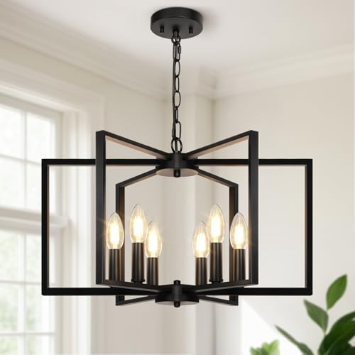 Black Farmhouse Chandelier