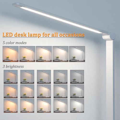 LED Desk Lamp with USB Ports