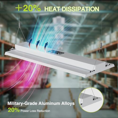 2 Pack 165W LED Linear High Bay Shop Light
