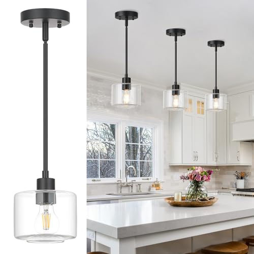 Black Pendant Lights Kitchen Island