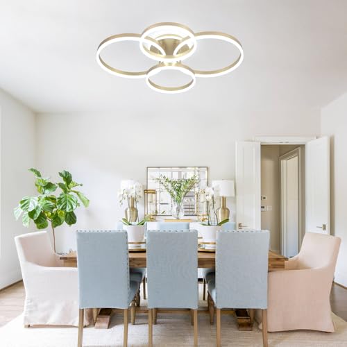 Modern LED Chandelier Semi