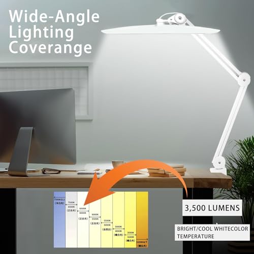 3500 Lumen Nail Desk Lamp