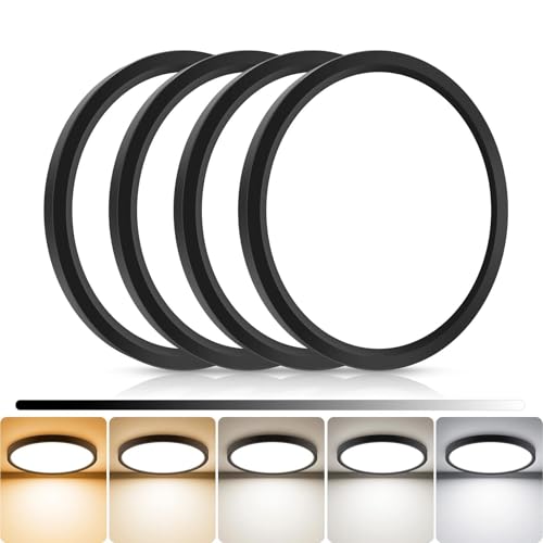 4Pack 13inch LED Flush Mount Ceiling Light (4 Count)