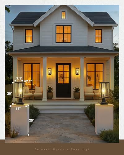 Outdoor Post Lantern (2 Count)