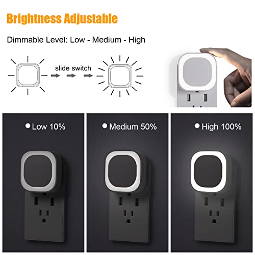2 Pack Daylight White Night Light (2 Count)