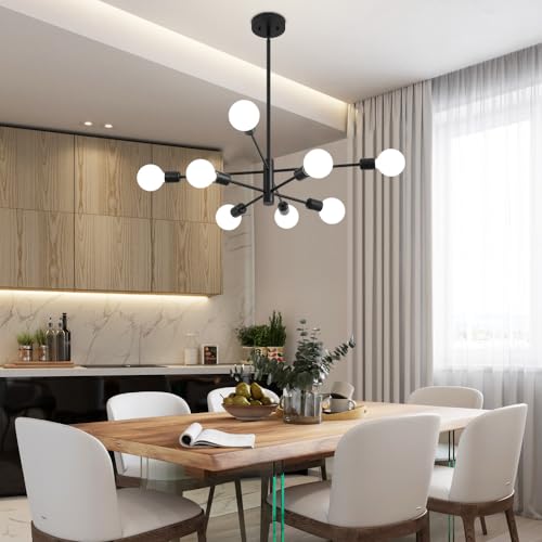 Chandeliers for Dining Room Black 8