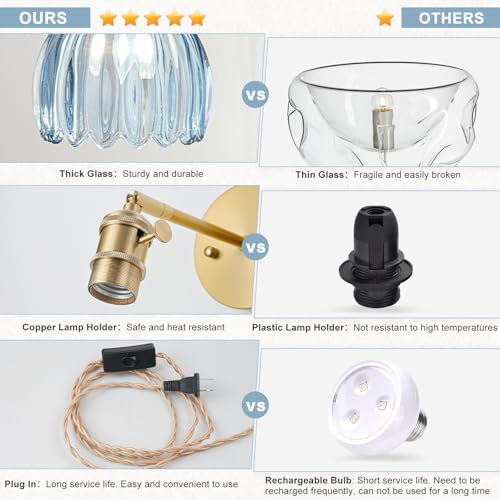 Plug in Wall Sconce