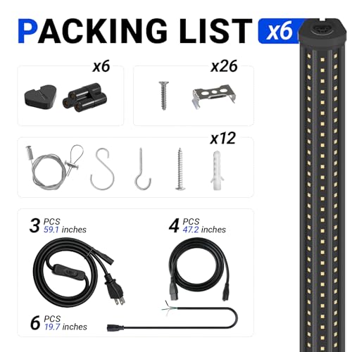 T8 LED Shop Lights 8FT (6 Count)