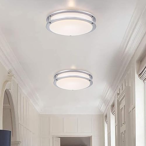 2Pack 13 Inch Oval LED Ceiling Lights