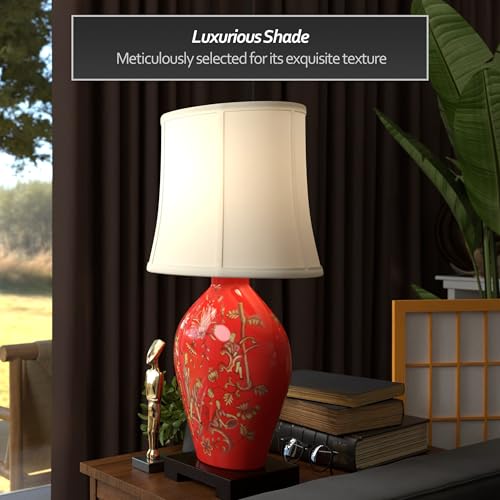 Oriental Furniture 27" Fruitful Harvest Porcelain Lamp