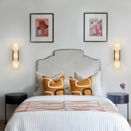 Black Modern Wall Sconces for Living Room