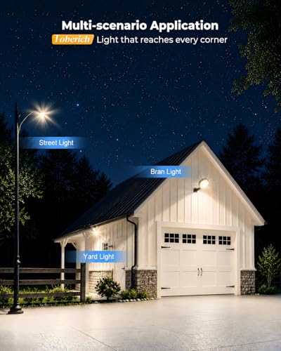 2 Pack 150W LED Barn Light Dusk to Dawn