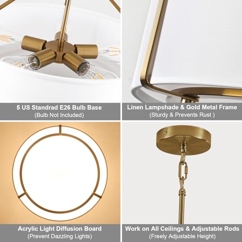 20Inch Drum Chandeliers