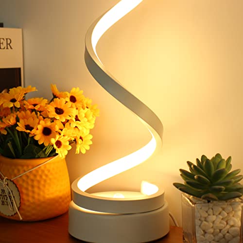 Modern Spiral Table Lamp