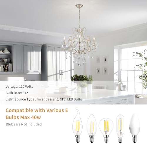 Crystal Chandelier (5 Count)
