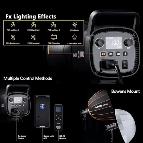 SL100D 100W Daylight LED Video Light