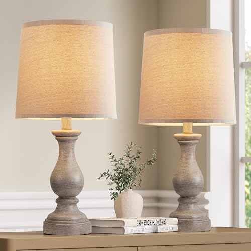 Farmhouse Table Lamps Set of 2 (2 Count)