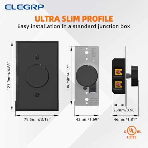 Rotating Dimmer Switch for Dimmable LED