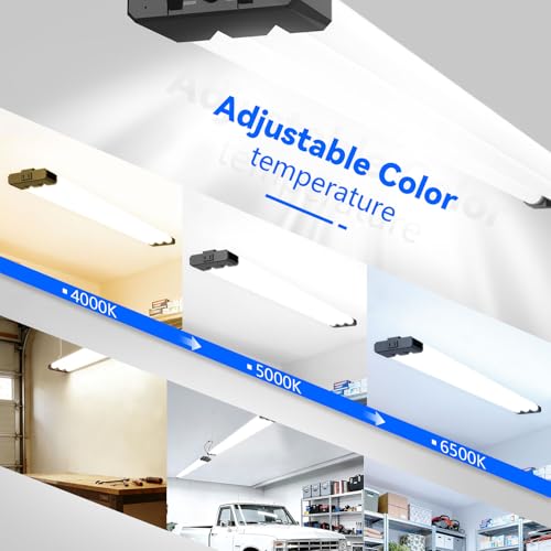 LED Shop Lights 4FT 7500LM (4 Count)