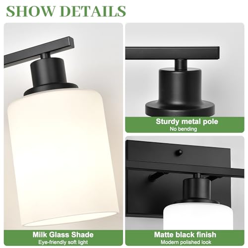 3 Light Bathroom Light Fixtures