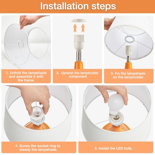 18" Table Lamp Set of 2 (2 Count)