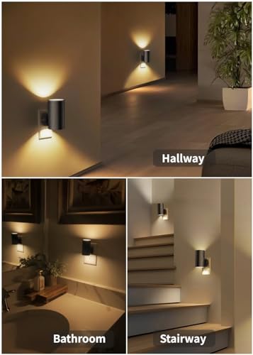 LED Night Lights Plug into Wall 2 Pack (2 Count)