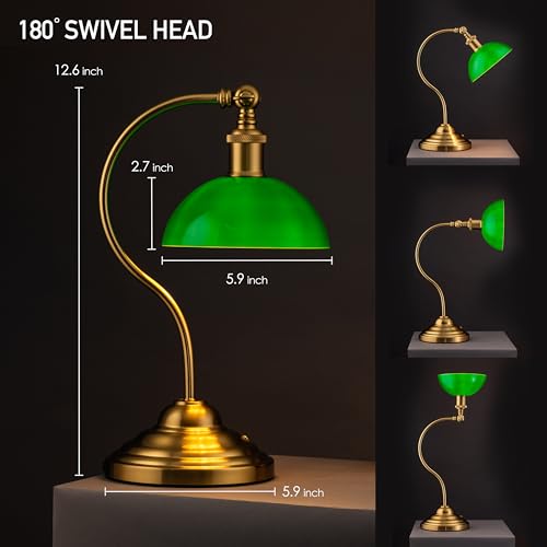 Bankers Cordless LED Table Lamp