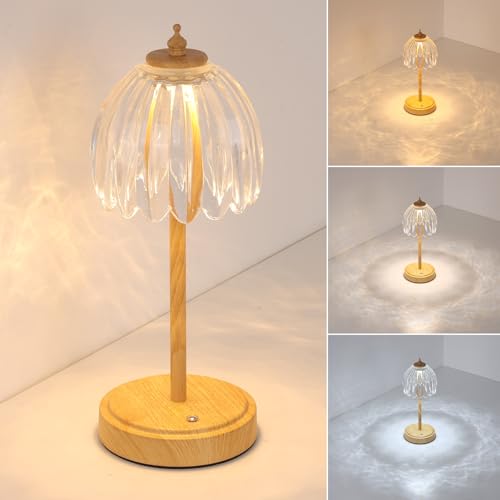 Tulip Table Lamp with 5200mAh Battery & Touch Control