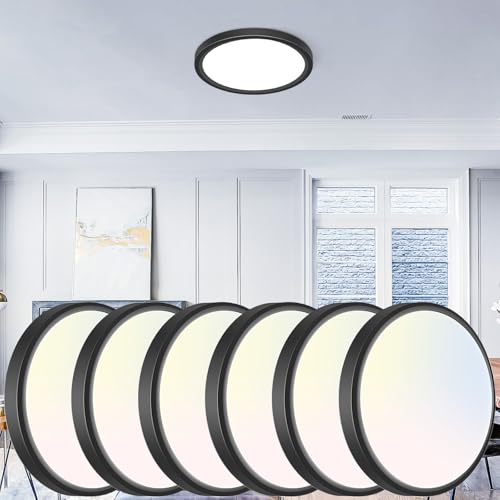 7 inch Flush Mount LED Ceiling Light Fixture (6 Count)