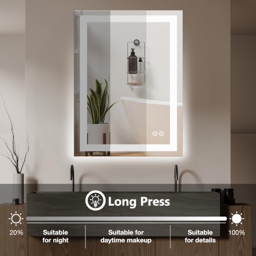 24.1"x32.1" LED Bathroom Mirror