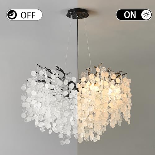 24 Inch Black Tree Branch Chandelier 8